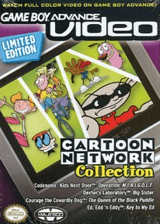 GBA Video Cartoon Network Collection Limited Edition box art for GameBoy Advance